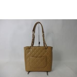 Chanel PST Caviar Bag Light Tote Brown